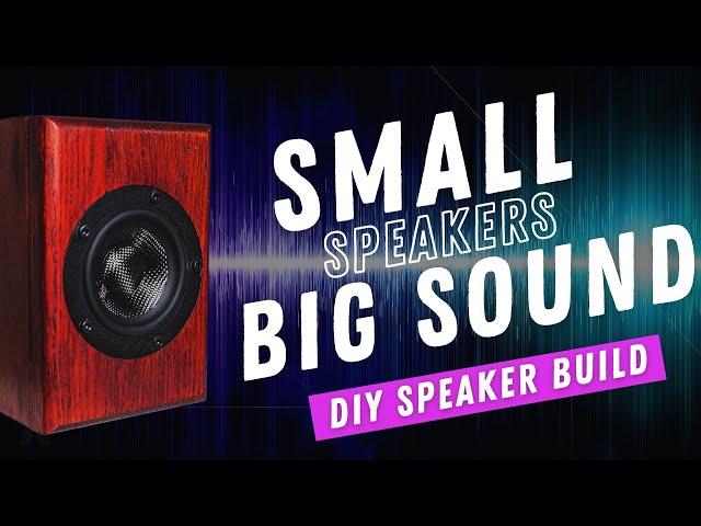 How to DIY HiFi Speakers that Sound Incredible!