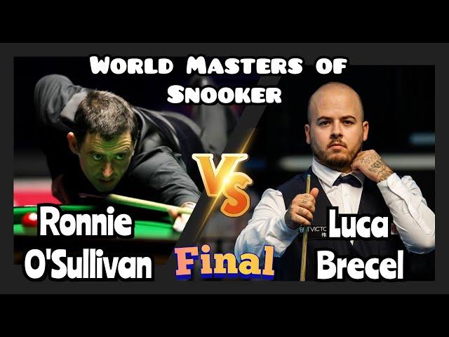 Ronnie O'Sullivan vs Luca Brecel - World Masters of Snooker 2024 - Final Live (Full Match)