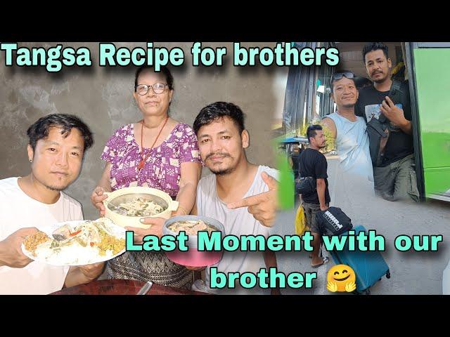 Ama cook's traditional(tangsa) recipe for @durlovRX100 & @MongkoVlogs  || Emotional moment ||