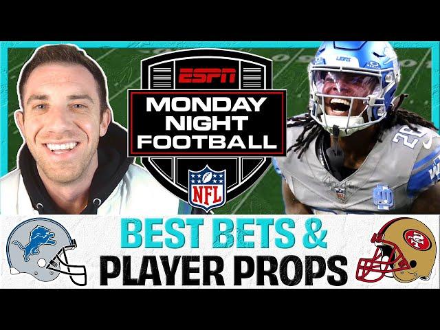 Monday Night Football Week 17 | NFL Player Props Picks | Lions vs 49ers Best Bets | Land Your Bets