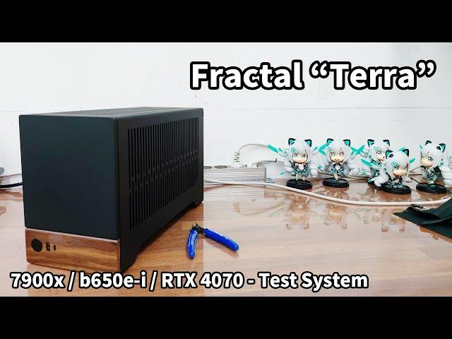 Fractal Terra :) 테스트 셋업 - 프렉탈 신작 케이스 "테라" 출시 ... 뚱(고)스트인가..? 이쁜건 인정!