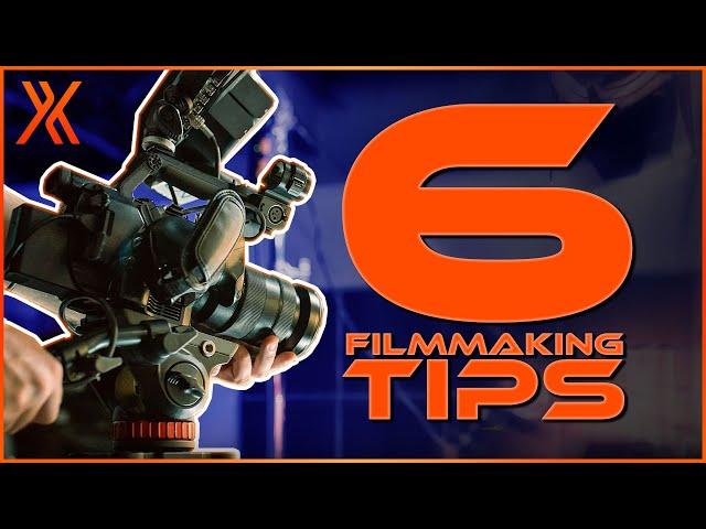 6 Tips for Beginner Filmmakers | Advice for Creators