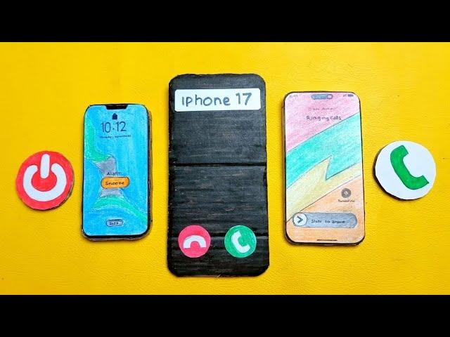 iPhone 12 mini VS BIG iPhone 17 VS iPhone 16 pm,alarm & incoming call with external buttons