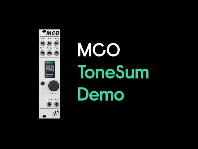 MCO ToneSum - Additive Synthesis