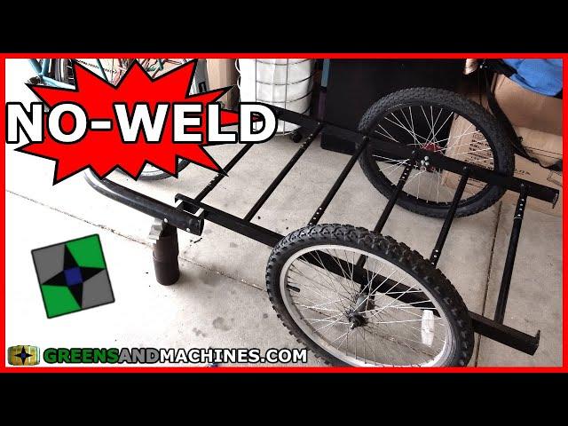 Quick & Easy No-Weld Bicycle Trailer Build