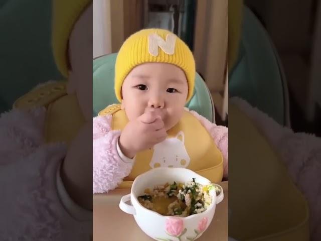 Baby eating food  #shorts #viral #cute #baby