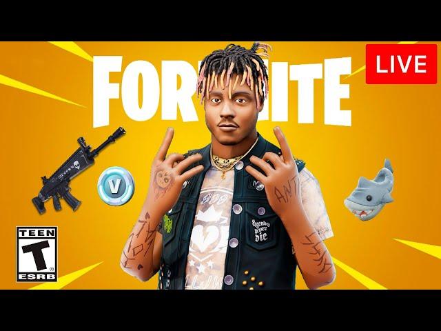  [LIVE] *NEW* FORTNITE UPDATE! (JUICE WRLD)