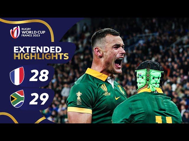 The greatest match EVER?! | France v South Africa | Rugby World Cup 2023 Extended Highlights