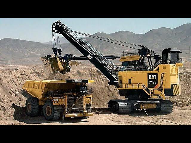 Electric Rope shovel | Mining | Giant Electric Movers