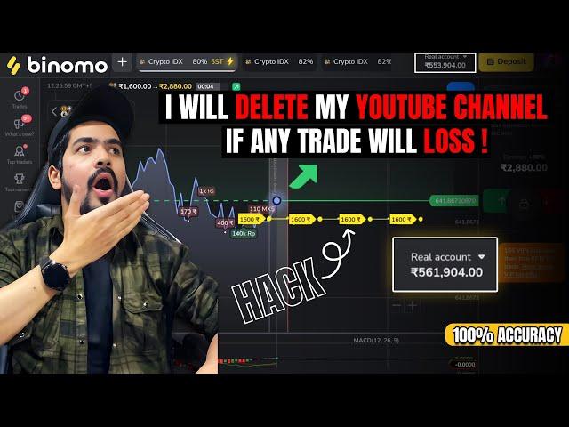 Binomo Bug all trade win in binary trading. | Trading With Shaan