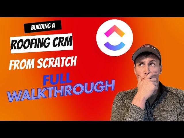 Building A Roofing CRM from SCRATCH (Operations Workflow)