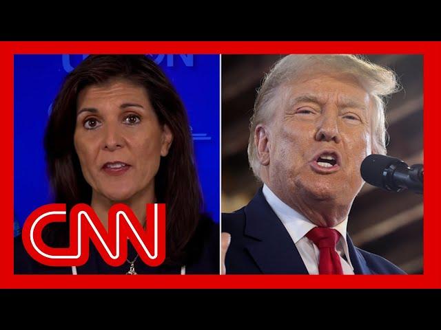 Trump attacks Haley while referring to her by her first name Nimarata