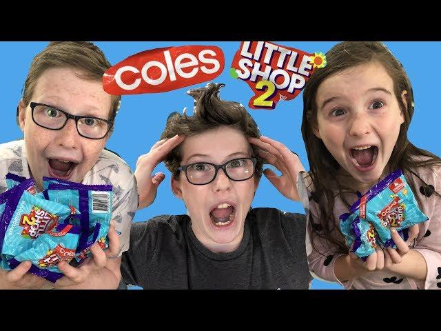 *COLES LITTLE SHOP 2* KIDS GOING NUTS FOR COLES MINI COLLECTABLES