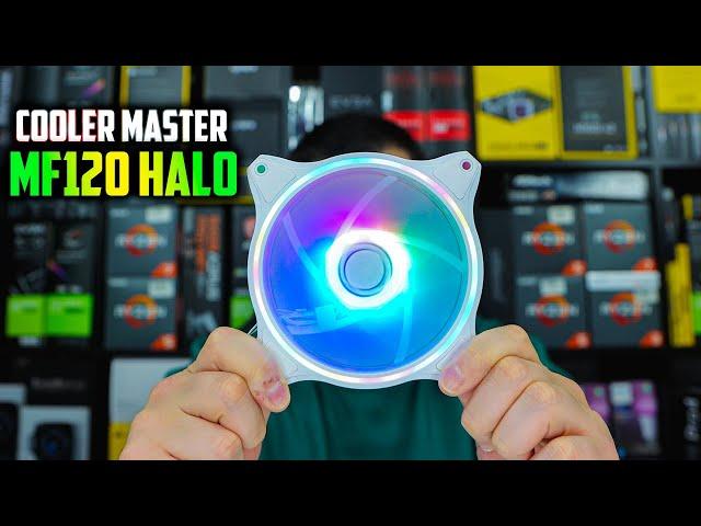 Cooler Master MasterFan MF120 Halo aRGB Fans Review | Airflow, Noise Test & RGB