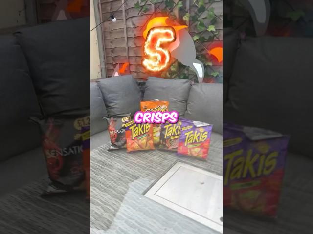 The world’s spiciest crisps challenge