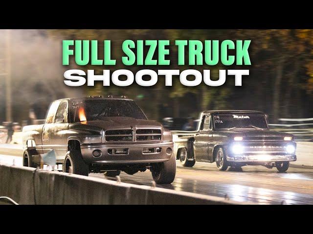 We found a TRUCKS ONLY Drag Race in Alabama (No Cars Allowed!)