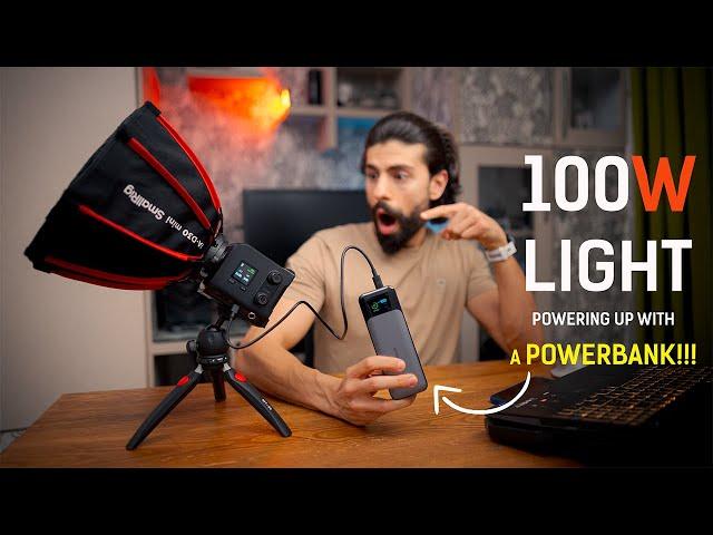 SMALLRIG RC 100B COB VIDEOLIGHT | Best Portable Light For Filmmakers? | Review, Unboxing, Test