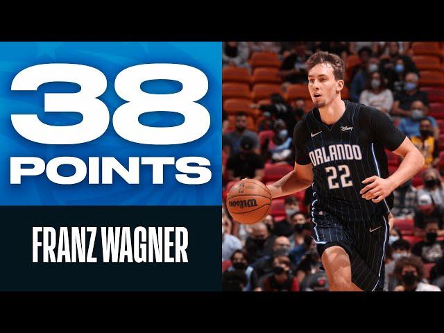 Franz Wagner ROOKIE-RECORD 38 PTS & Career High! 