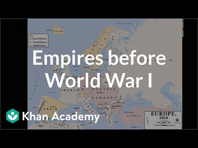 Empires before World War I | Khan Academy