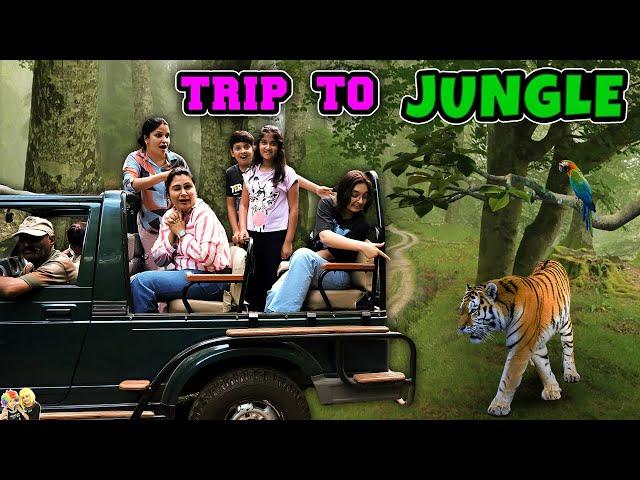 TRIP TO JUNGLE | Family Travel Vlog to Ranthambore | Aayu and Pihu Show