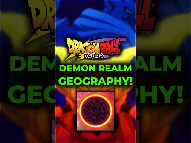 Geography Of The DEMON REALM REVEALED In Dragon Ball Daima!