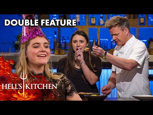 Tilly & Megan Ramsay Celebrate Their Birthdays in Hell's Kitchen | Double Episode