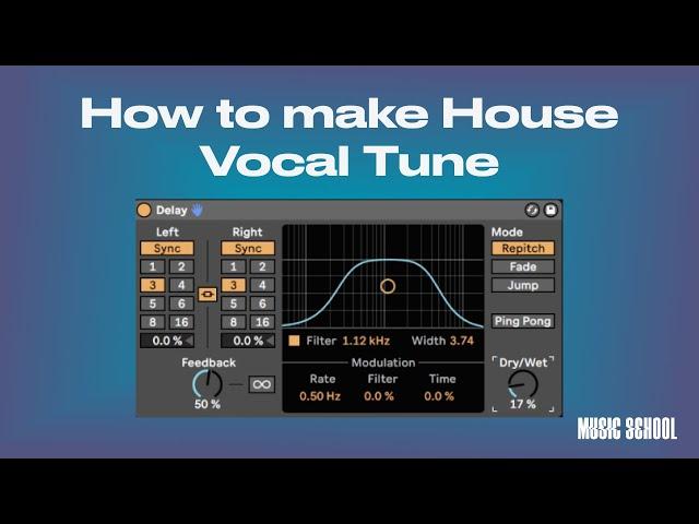 House Vocal tune in Ableton Live