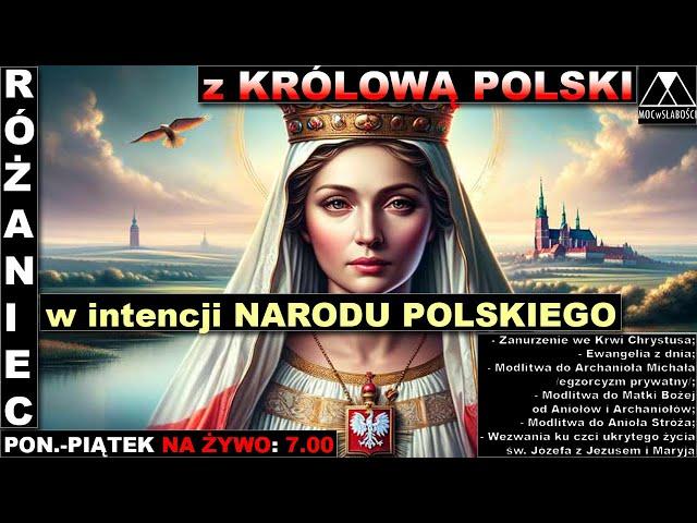 RÓŻANIEC CUDÓW z KRÓLOWĄ POKOJU