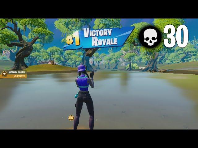 High Kill Tournament Win 240 FPS Gameplay (Keyboard & Mouse) | Fortnite Season 8