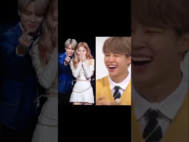 #bts_blackpink #bts #blackpink  #jirose  Jimin and Rose & Jungkook and Rose // 