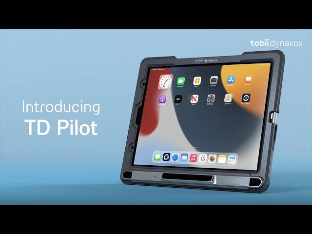 TD Pilot: speech-generating iPad, controlled with your eyes