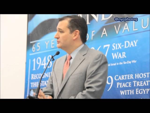 Sen. Ted Cruz Outraged At Har Nof Massacre