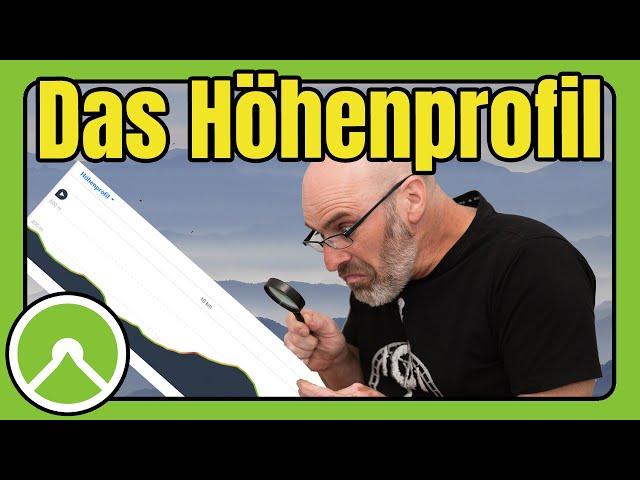 Das Höhenprofil - Der Komoot-Routenplaner Schritt für Schritt - Teil 3