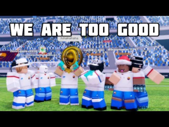 BEST TEAM I'VE PLAYED WITH! | Super League Soccer (Roblox)