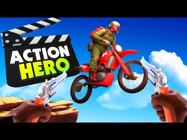 I Became a ACTION MOVIE HERO In VR! - Action Hero VR