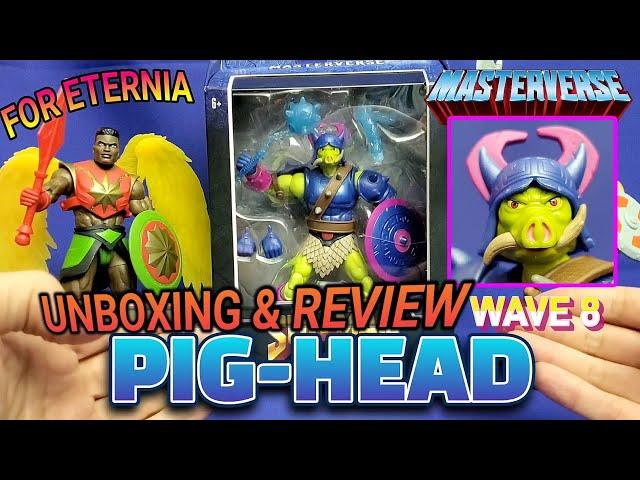 UNBOXING MASTERVERSE Pig-Head - Wave 8 - Rulers of the Sun - Masters of the Universe Figure Review