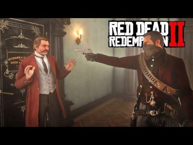 Epic Bank Heist | RDR2 Chapter 3 Part 8 | Arthur and Gang’s Boldest Move Yet