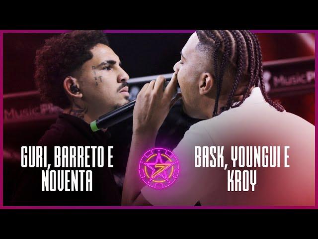 (A REVANCHE) GURI, BARRETO E NOVENTA X BASK, YOUNGUI E KROY  | SEMIFINAL | BDA 7 ANOS