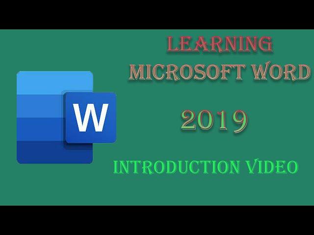 Learning Microsoft word 2019 speak khmer