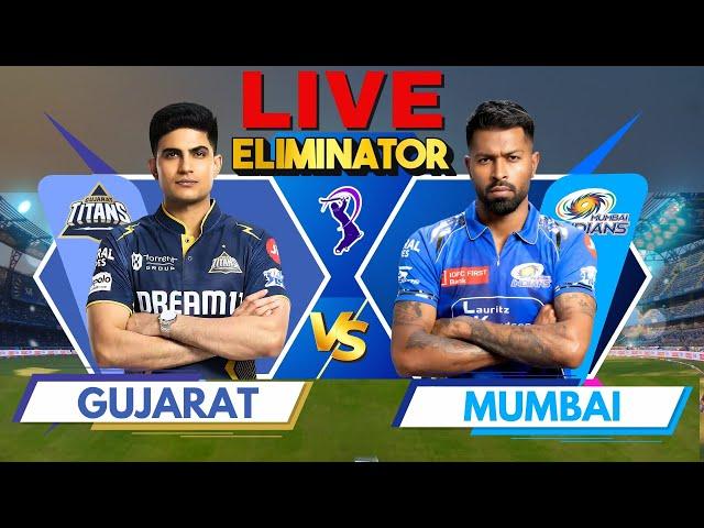  LIVE: MI vs GT IPL Eliminator Live match | IPL 2025 Live Match Today | Mumbai vs Gujarat Live IPL