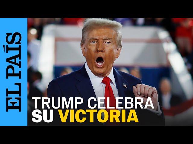 ELECCIONES ESTADOS UNIDOS | Donald Trump celebra los resultados provisionales | EL PAÍS