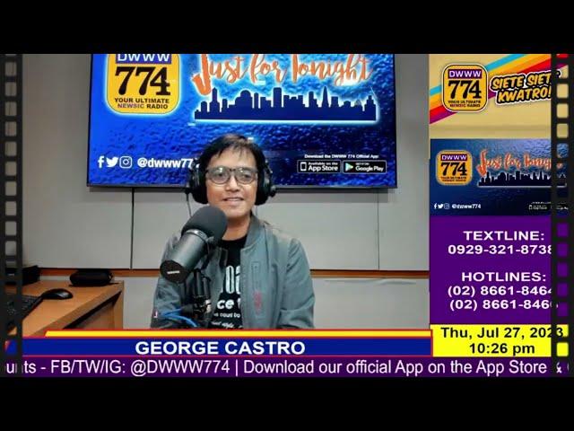 DJ George Castro covers THAT WONDERFUL SOUND on DWWW 774