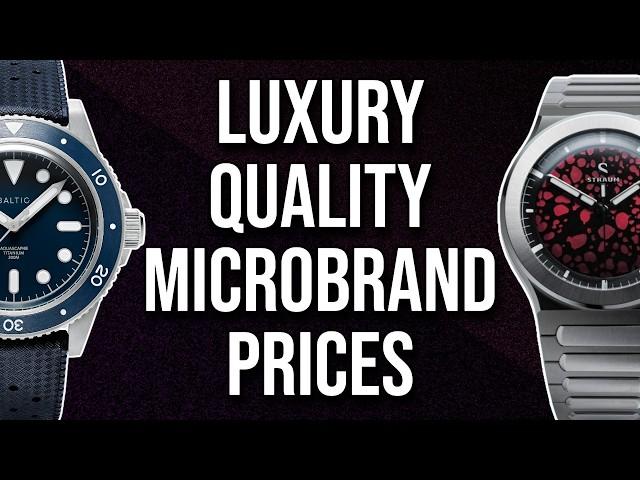 Luxury Quality Microbrand Money - Top Microbrand Watches Who Offer Luxury for Affordable Prices