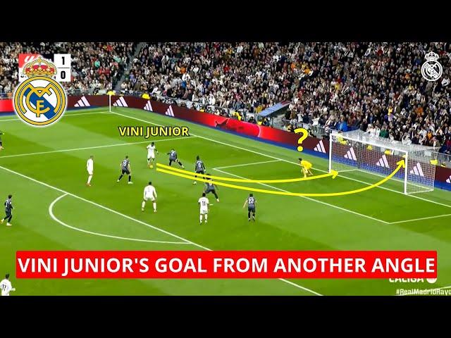 GOAL VINI Jr vs Rayo Vallecano (view from inside the stadium) REAL MADRID NEWS TODAY