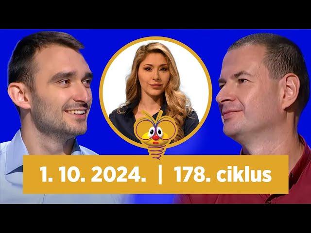 Slagalica 1.10.2024. | 178. ciklus