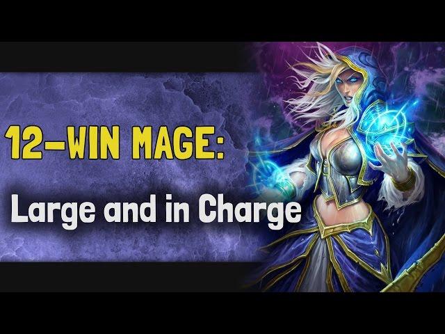 12 Win Mage w/ Shadybunny: Large and In Charge - Hearthstone Arena