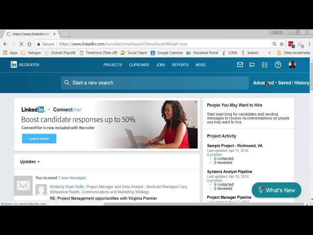 LinkedIn Recruiter Demo