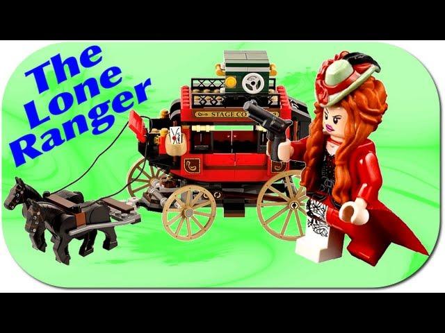 LEGO 79108 Stagecoach Escape LEGO Disney Lone Ranger Review - BrickQueen