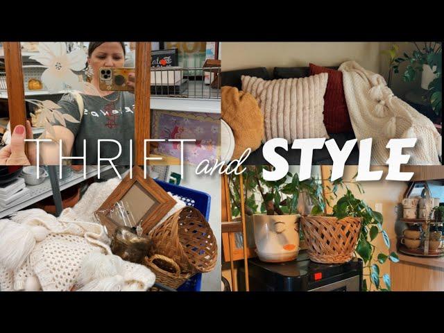 THRIFT and STYLE home decor on a BUDGET | 2 NEW THRIFT STORES | new and fresh