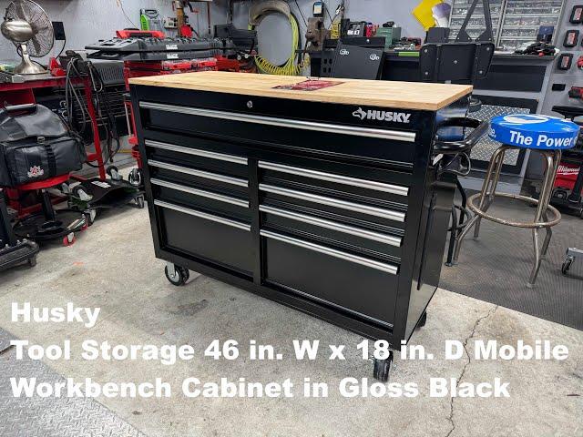 Husky 46" Tool Storage Workbench Review